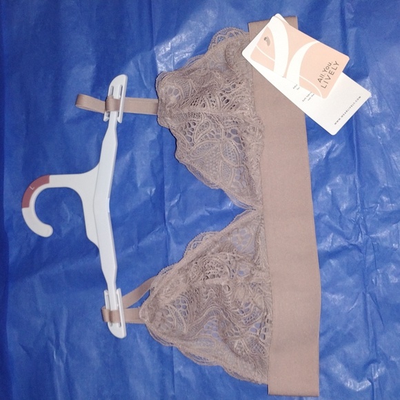 Wireless Tan Bra / bralette - Picture 1 of 11